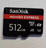 闪迪（SanDisk）512GB TF(MicroSD Express)内存卡 读880MB/s 写650MB/s 适配运动相机无人机 Switch2游戏机存储卡 实拍图