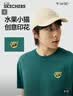 斯凯奇（Skechers）男女同款时尚T恤衫透气宽松圆领休闲短袖 实拍图