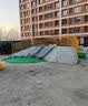 大型不锈钢滑梯定制户外游乐场设备旋转滑梯攀爬廊架儿童游乐设施 平台滑梯组合 实拍图