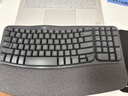 罗技（Logitech）Wave Combo 无线人体工学键鼠套装 垂直鼠标 无线蓝牙鼠标 办公键盘 无线键盘 蓝牙键盘 黑色 实拍图