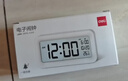 得力（deli）儿童节多功能电子闹钟儿童卧室智能床头钟开学学生专用起床神器白LE102开学必备新年礼物 实拍图