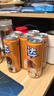 可口可乐（Coca-Cola）芬达Fanta 橙味汽水摩登罐碳酸饮料330ml*24罐 包装随机发 实拍图