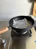 典匠铸铁煎锅平底锅24cm聚油煎锅加厚无涂层生铁锅家用烙饼早餐煎蛋锅 实拍图