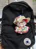 蓓沐格HelloKitty挂件玩偶挂件节七夕情人节可爱毛绒公仔钥匙扣颜值周边 斜挎包草帽KT猫 13cm 实拍图