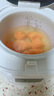 美的（Midea）电饭煲1-2-3人电饭锅迷你家用预约多功能微压煲汤可煮小米粥不粘内胆小型宿舍饭煲2L升蒸煮一体 1.8L 【奶油白】白玉晶釜内胆 实拍图
