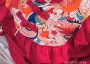 贝瑞加（Babyprints）女宝宝周岁礼服红色连衣裙发带套装抓周冠衣中式裙子国风公主裙90 实拍图