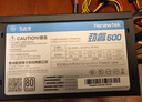 大水牛（BUBALUS）额定500W 劲睿500台式电脑主机电源（80PLUS白牌认证/主动式PFC/12CM温控风扇/支持背线/宽幅） 实拍图