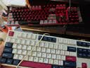 黑峡谷（Hyeku）GK715 104键 机械合金键盘 有线108键盘游戏键盘 红光可热插拔凯华BOX轴 黑灰红轴 实拍图