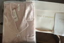 金三塔真丝睡衣女100%桑蚕丝外穿丝滑亲肤凉感套装居家服礼物 [温柔]19姆米珍珠白 包扣/贝壳扣随机发 L 实拍图