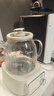 美的（Midea）花漾0胶水全玻璃养生壶多功能煮茶壶母婴烧水壶恒温电热水壶全自动一体1.2L YS12B302J 实拍图