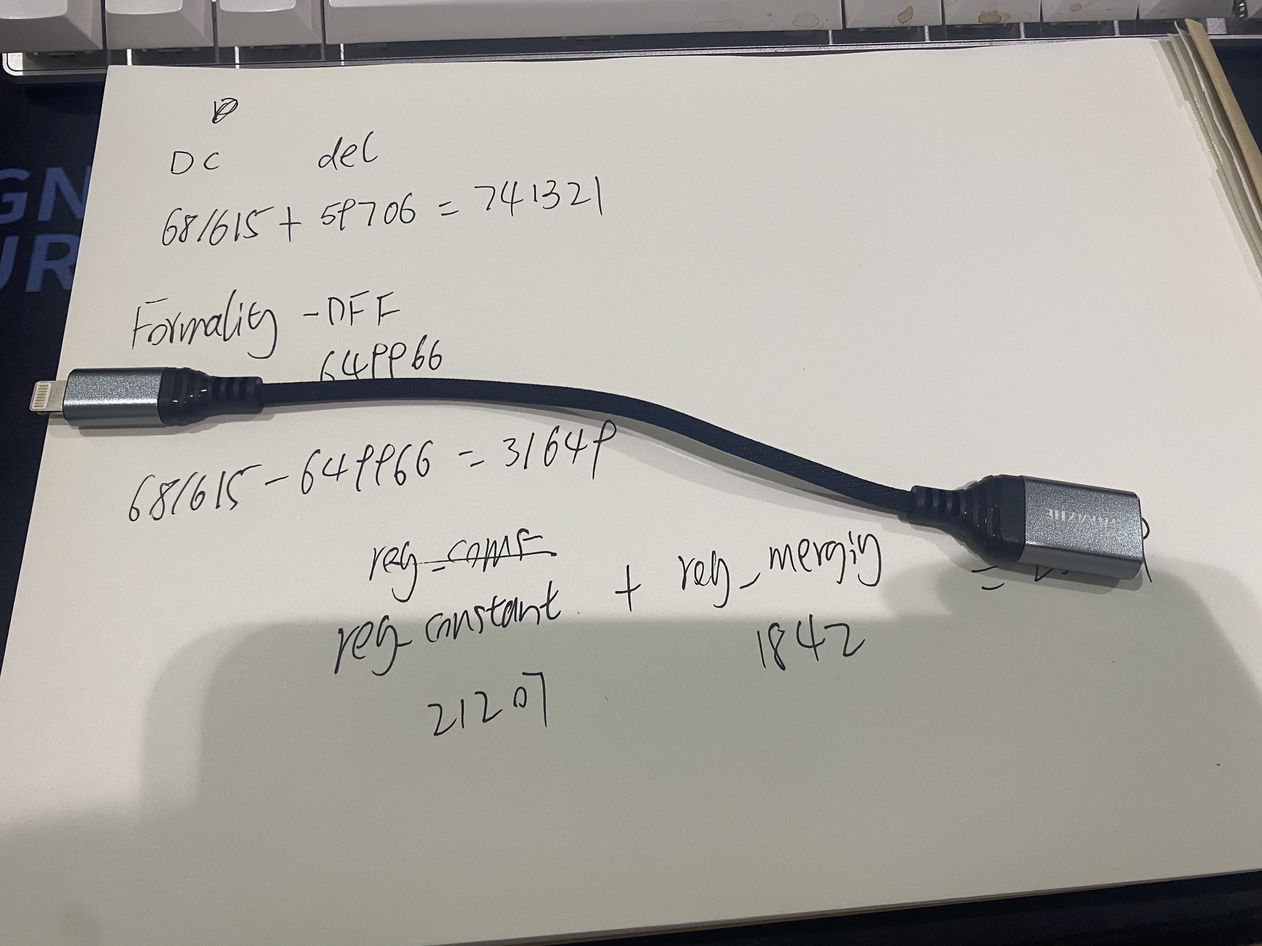 山泽苹果OTG转接头数据线Lightning转USB转换器iPhone平板ipad外接U盘手机键盘鼠标相机读卡器LA201-1J 实拍图