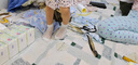 棉十三男童袜子夏季网眼薄款儿童袜男孩宝宝新疆棉袜大童短筒袜8双tt 实拍图