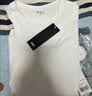 森马（Semir）【纯棉抗菌】短袖T恤男夏季简约纯色打底衫百搭t恤白色内搭上衣 漂白【3A抗菌纯棉T】 S 实拍图