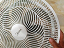 美的（Midea）【品质推荐】七叶轻音柔风电风扇/家用省电落地扇/台式电扇/广角摇头节能宿舍小型风扇 SAE35CA 实拍图