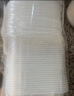 美丽雅一次性饭盒方形1000ml*30套 快餐打包盒带盖食品级便当野餐盒 实拍图