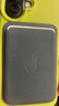 Apple/苹果 iPhone 精织斜纹卡包-深绿色 适用磁吸手机 背贴卡套公交地铁信用卡卡包一体原装 实拍图