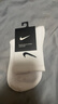 DOTSWOOSH耐克（NIKE）袜子男女训练款透气短中长棉袜休闲跑步健身运动nike 【5双礼盒装】白色 【中筒袜】秋冬 实拍图