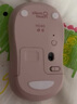 罗技（Logitech）M240 蓝牙鼠标 办公鼠标 简约便携 粉色 实拍图