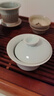 左茗右器 青瓷盖碗茶杯 景德镇陶瓷三才杯 泡茶碗 功夫茶具家用泡茶器 富贵粉青盖碗-150ml 实拍图