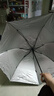【已售100万】手动UV折叠黑胶防晒防紫外线遮阳晴雨两用伞 【爆款雨伞】7骨内层银胶纯色随机 实拍图