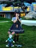 南木熊2026连衣裙朱迪兔子警官儿童衣服女孩服装洛丽塔公主裙子cosplay 短袖兔子警官130cm【尾巴+腰带+腰包+领带+腰部兔子】 实拍图