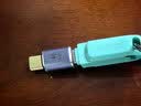 腾飞腾达转接头type-c弯头90度兼容雷电4全功能USB4数据线公转母U型L型适用iPhone15手机电脑延长转换头 直头typec公转母【支持240W/40G/8K】 8k 实拍图