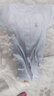 贝瑞加（Babyprints）婴儿连体衣2件夏季短袖婴儿衣服新生儿纯棉哈衣轻薄爬服 白蓝90 实拍图