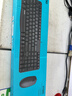 罗技（Logitech）MK106 键鼠套装 有线键鼠套装 办公键鼠套装 电脑键盘 紧凑型 黑色 实拍图