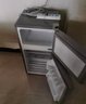 华宝小冰箱小型家用出租房用冷藏冷冻两用一级能效节能省电迷你宿舍寝室办公室二门电冰箱 【一级能效】76L银色【全国联保】 实拍图