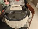 美的（Midea）电火锅 火锅专用锅3-4人 电锅一体家用多功能锅 一锅多用宿舍电煮锅 电热锅分体可拆 4.5L 【升级大功率|可拆洗锅身】HGE3026 实拍图