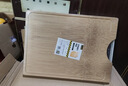 炊大皇天然整竹菜板砧板加厚非拼接防滑切菜板40*30*2.5cm 实拍图