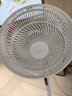 美的（Midea）【幸运草安睡1S】一级能效直流变频声控电风扇家用遥控卧室静音落地扇台式桌面抗菌大风力转页扇 实拍图