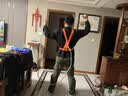 宏盛华顺防坠落安全带 半身式高空作业安全绳施工电工腰带3米小钩 实拍图