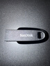 闪迪（SanDisk）128GB USB3.2 U盘 CZ550黑色 读速100MB/s 安全加密 数据恢复 学习办公电脑车载 高速大容量优盘 实拍图