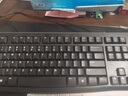 罗技（Logitech）MK120 键鼠套装 有线键鼠套装 办公键鼠套装 电脑键盘 USB即插即用 全尺寸 黑色 实拍图