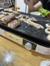 小熊（Bear）烤肉锅电烤盘 家用电烧烤炉 电烤炉多功能锅烤串烤肉一体不沾烤串机可拆烧烤炉DKL-H21P1 实拍图