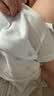 童泰（TONGTAI）婴儿短袖连体衣夏季纯棉宝宝衣服儿童哈衣爬服睡衣夏装白色73cm 实拍图