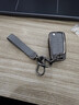 绅创大众钥匙套速腾迈腾朗逸帕萨特宝来汽车包扣壳途观L探岳途岳凌渡L 大众-C款折叠3键-水泥灰 实拍图