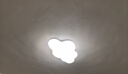 惠普普瑞护眼LED卧室奶油风花朵儿童房吸顶灯中山灯具臻之光包安装 实拍图