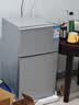 新飞冰箱小型租房用 一级能效冷 藏冷冻两用1-2人家用小冰箱 出租房双门电冰箱办公室两门 26年升级 58A一级能效【高性价比】银 实拍图