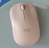 罗技（Logitech）M196 无线蓝牙鼠标 办公鼠标 笔记本商务办公家用 小巧便携 对称手型 玫瑰粉 实拍图