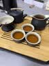 京东京造 茶具整套 功夫茶具陶瓷套装茶壶茶杯茶盘【黑陶提梁壶】 12件套  实拍图