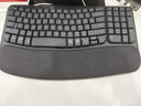 罗技（Logitech）Wave Combo 无线人体工学键鼠套装 垂直鼠标 无线蓝牙鼠标 办公键盘 无线键盘 蓝牙键盘 黑色 实拍图