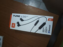 JBL TUNE 135BT蓝牙无线耳机 颈挂式运动耳机 无线立体声耳机 黑色 实拍图