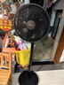 美的（Midea）【超级单品】七叶轻音立式电风扇家用柔风落地扇台式桌面小型风扇大风量节能摇头宿舍电扇 SAF30AB 实拍图