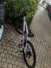 京东京造 XC350山地自行车铝合金禧玛诺21速油压碟刹成年人学生17寸时空银 实拍图