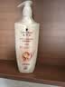 施华蔻（Schwarzkopf）羊绒脂滋养洗护套装(600ml*2洗发水+600ml润发乳)(针对染烫修护) 实拍图