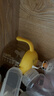 贝亲（Pigeon）儿童牛奶杯1-3岁宝宝喝水喝奶PPSU直饮奶瓶双吸管水杯 黄色330ml 实拍图