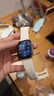 Apple/苹果 Watch S11 智能手表GPS款42毫米玫瑰金色铝金属表壳淡桃粉色运动型表带S/M MEUN4CH/B母亲节 实拍图