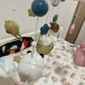 欣格婴儿床铃哄睡神器摇铃声光床头铃安抚礼盒可充电遥控黄色生日礼物 实拍图